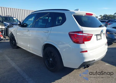 2013 BMW X3 xDrive28I z USA, uszkodzony, nr VIN 5UXWX9C55D0A15151